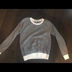 Forever 21 sweater in black and white